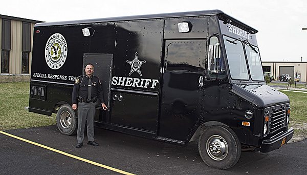Special Response Team Van.